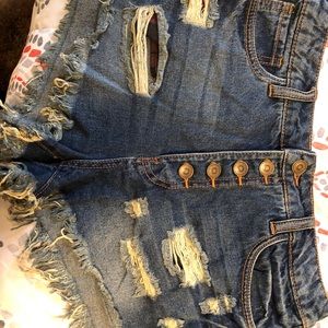 Forever 21 high wasted shorts